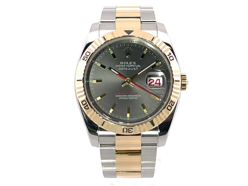 Rolex Datejust 36 Turn-O-Graph 116263 Slate