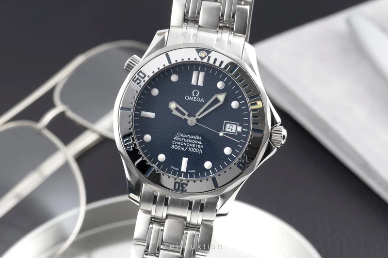 Omega Seamaster steel automatic men's watch 2532.80.00 LP: 6500EUR [2600763]