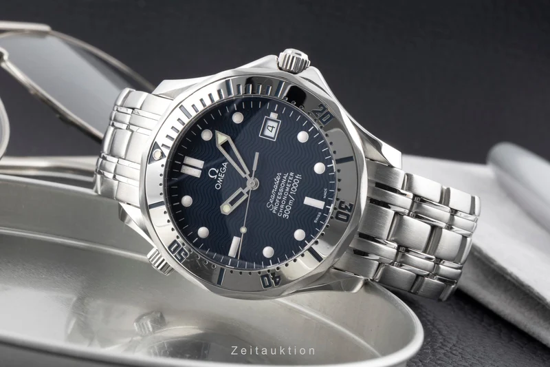 Omega Seamaster steel automatic men's watch 2532.80.00 LP: 6500EUR [2600763]