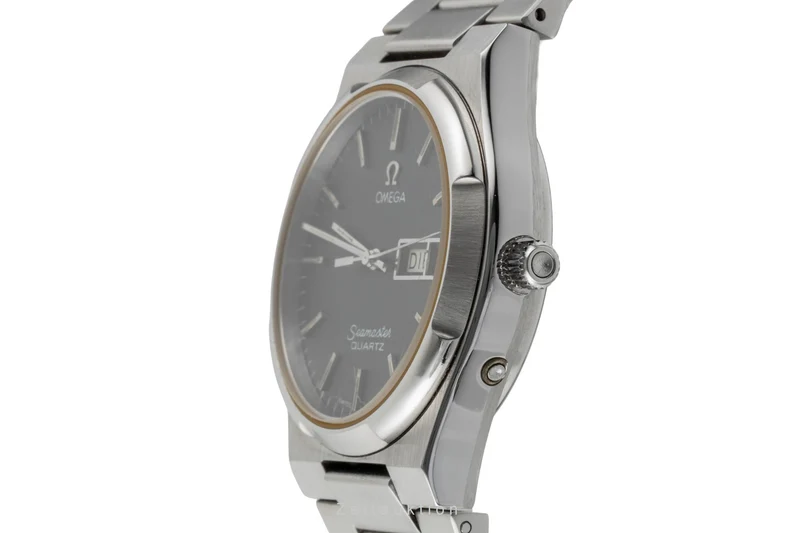 Omega Seamaster steel quartz men's watch 196.0131 396.0871 Vintage [2600641]