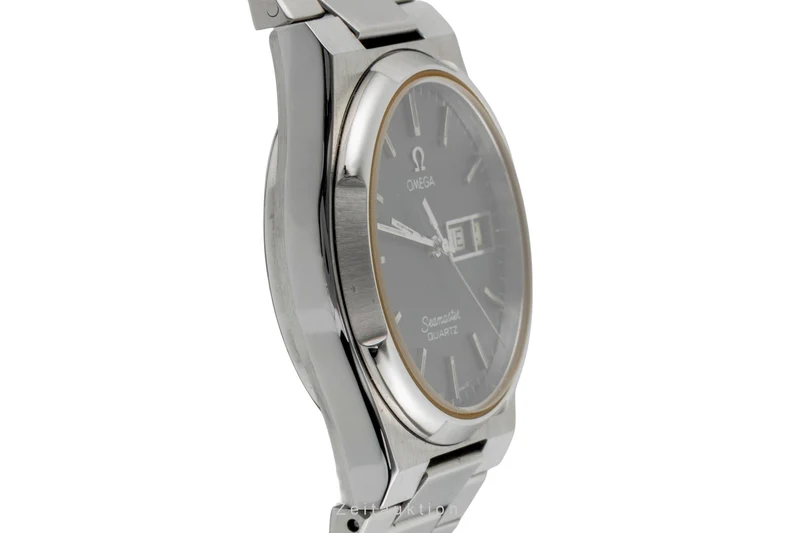 Omega Seamaster steel quartz men's watch 196.0131 396.0871 Vintage [2600641]