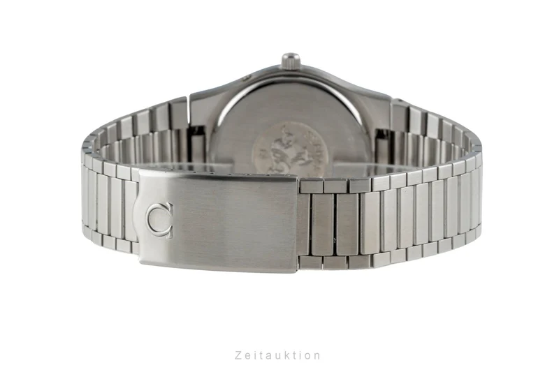 Omega Seamaster steel quartz men's watch 196.0131 396.0871 Vintage [2600641]