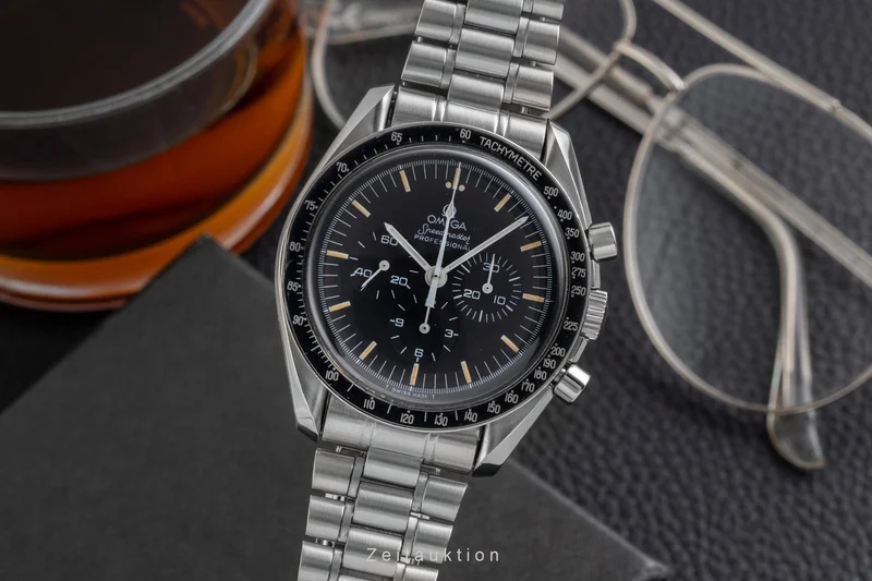 Omega Speedmaster Moonwatch chronograph steel manual winding men's watch ST145022 [2600934]