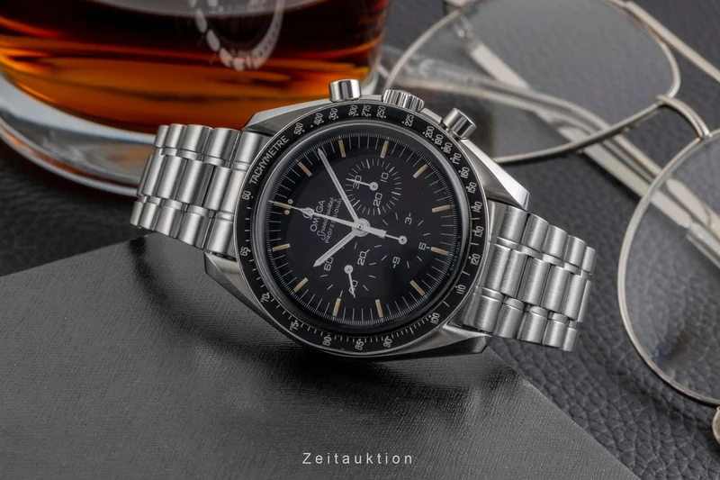 Omega Speedmaster Moonwatch chronograph steel manual winding men's watch ST145022 [2600934]