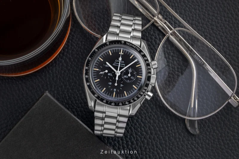 Omega Speedmaster Moonwatch chronograph steel manual winding men's watch ST145022 [2600934]