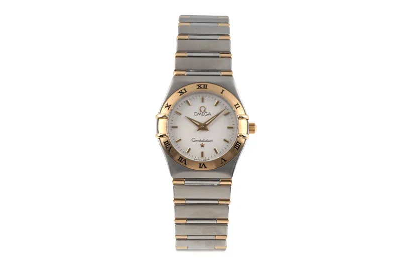 Omega Constellation steel / gold quartz women's watch 795.1202 [2600915]