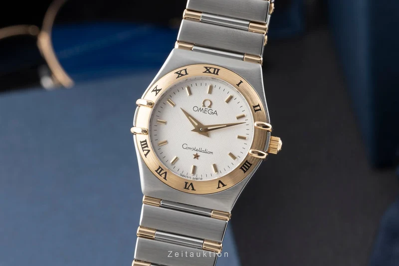 Omega Constellation steel / gold quartz women's watch 795.1202 [2600915]