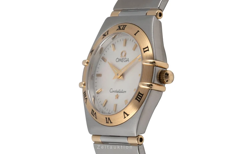 Omega Constellation steel / gold quartz women's watch 795.1202 [2600915]