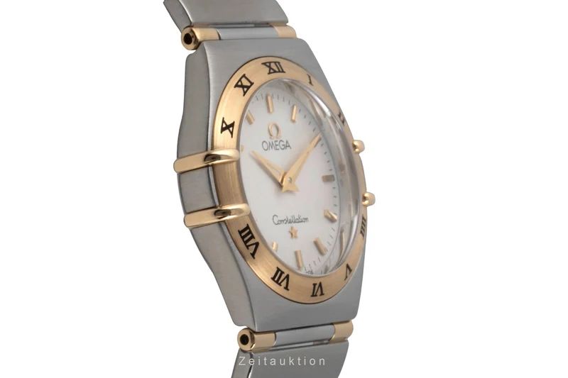Omega Constellation steel / gold quartz women's watch 795.1202 [2600915]