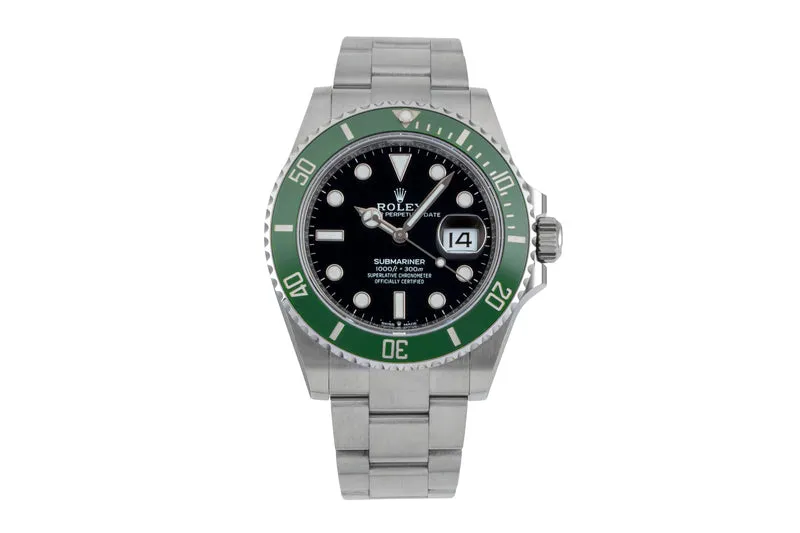 Rolex Submariner steel automatic men's watch 126610LV [2601435]