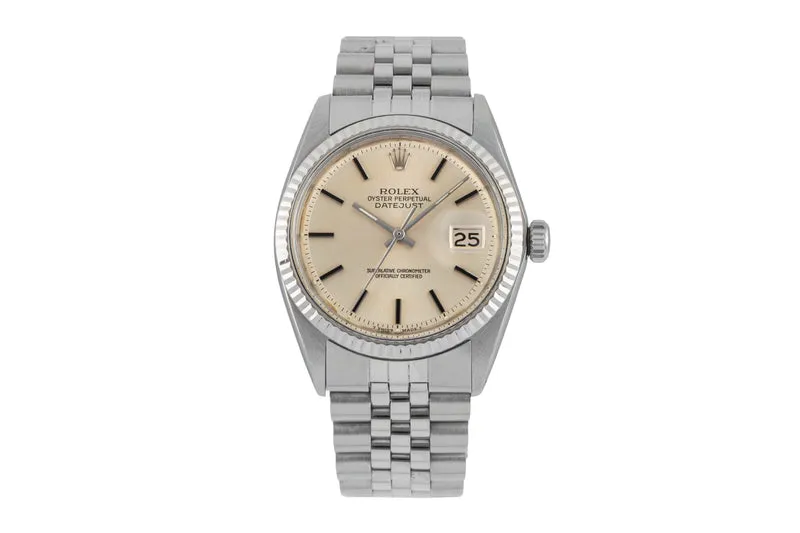 Rolex Datejust steel / white gold automatic men's watch 1601 [2601574]