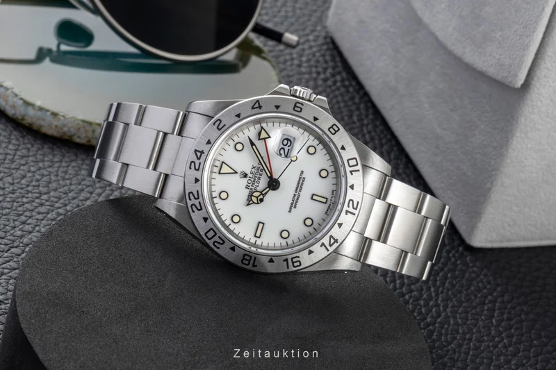 Rolex Explorer II steel automatic men's watch 16570 [2601633]