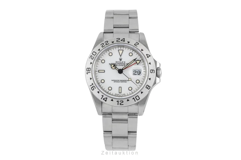 Rolex Explorer II steel automatic men's watch 16570 [2601633]