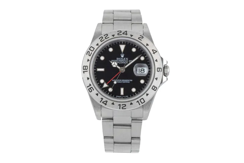 Rolex Explorer II steel automatic men's watch 16570 [2601406]