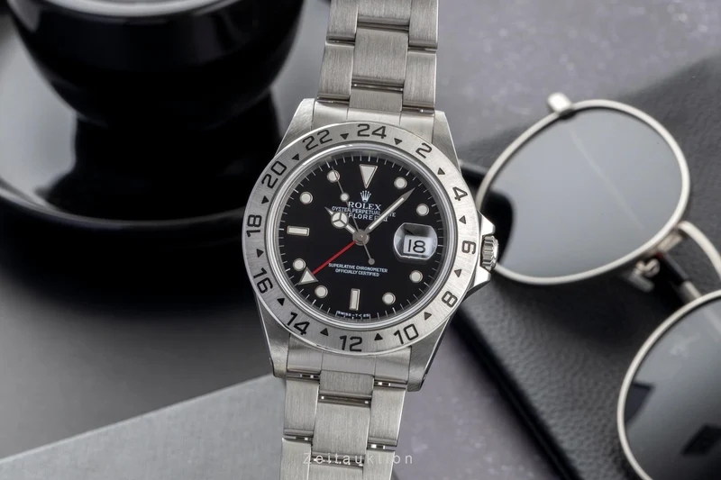 Rolex Explorer II steel automatic men's watch 16570 [2601406]