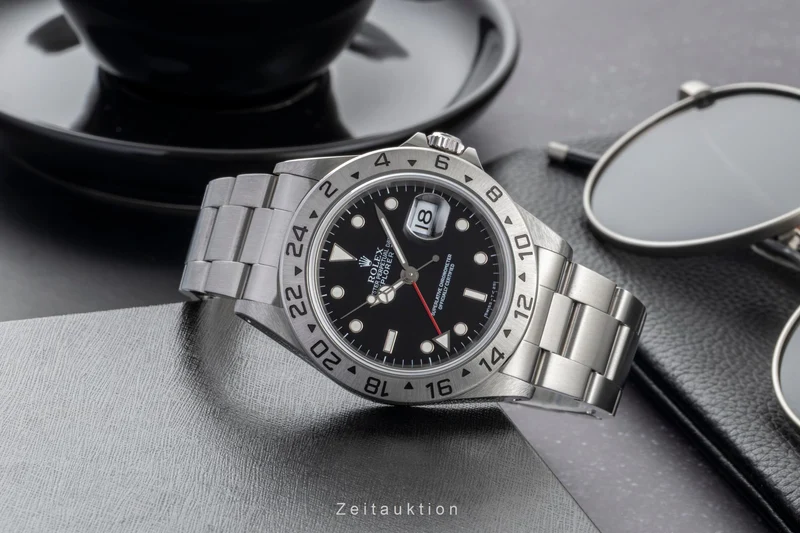 Rolex Explorer II steel automatic men's watch 16570 [2601406]