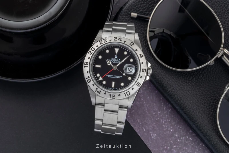 Rolex Explorer II steel automatic men's watch 16570 [2601406]