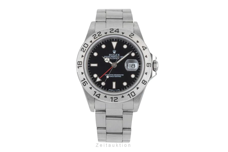 Rolex Explorer II steel automatic men's watch 16570 [2601406]