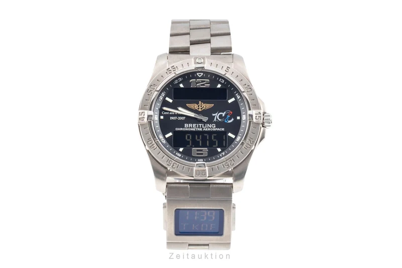 Breitling Aerospace chronograph titanium quartz men's watch E79362 Limited [2601385]