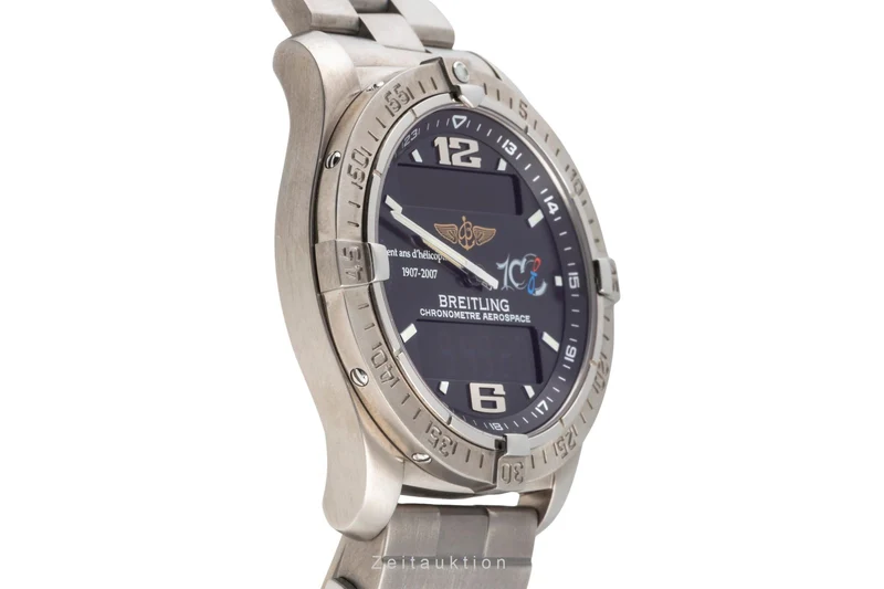 Breitling Aerospace chronograph titanium quartz men's watch E79362 Limited [2601385]