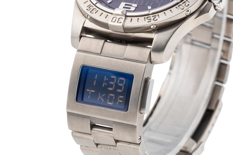 Breitling Aerospace chronograph titanium quartz men's watch E79362 Limited [2601385]