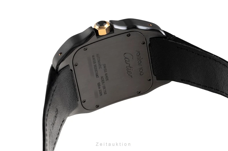 Cartier Santos 100 steel / gold automatic men's watch W2020009 [2601246]