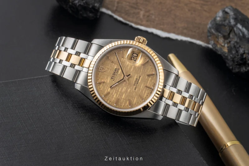 Tudor Prince Date steel / gold automatic men's watch 74033 [2601578]