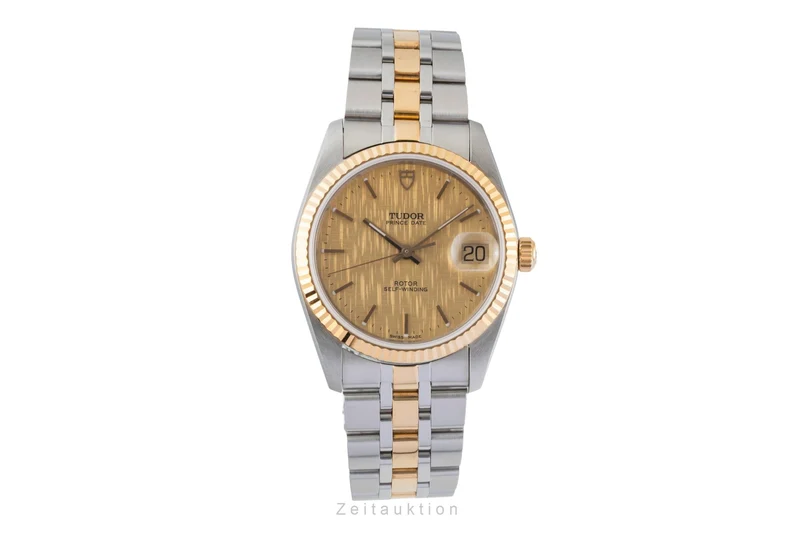 Tudor Prince Date steel / gold automatic men's watch 74033 [2601578]