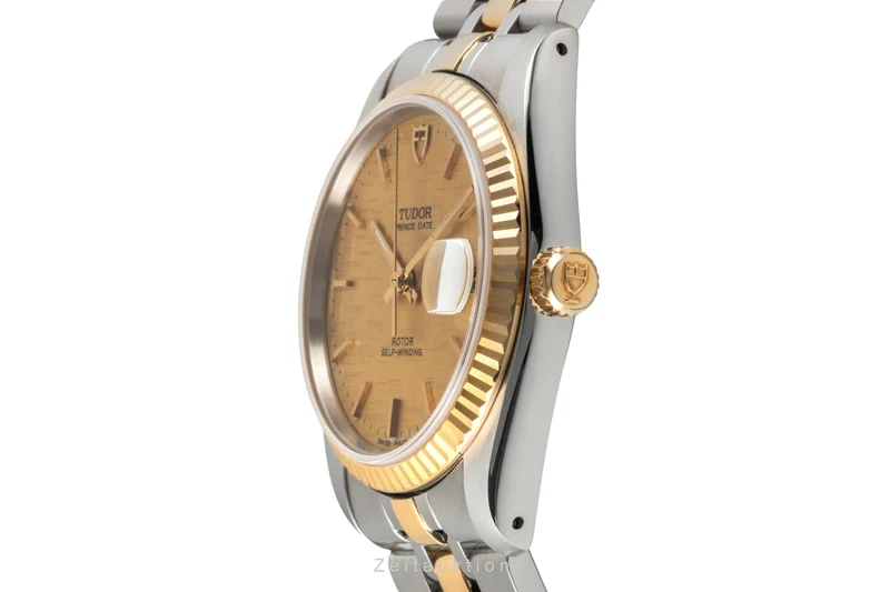Tudor Prince Date steel / gold automatic men's watch 74033 [2601578]