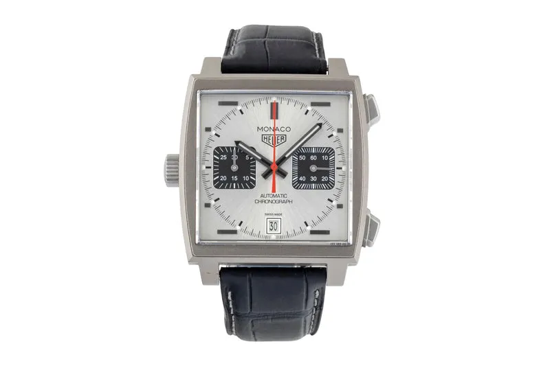 Tag Heuer Monaco chronograph titanium automatic men's watch CAW218B.FC6496 Limited [2601540]