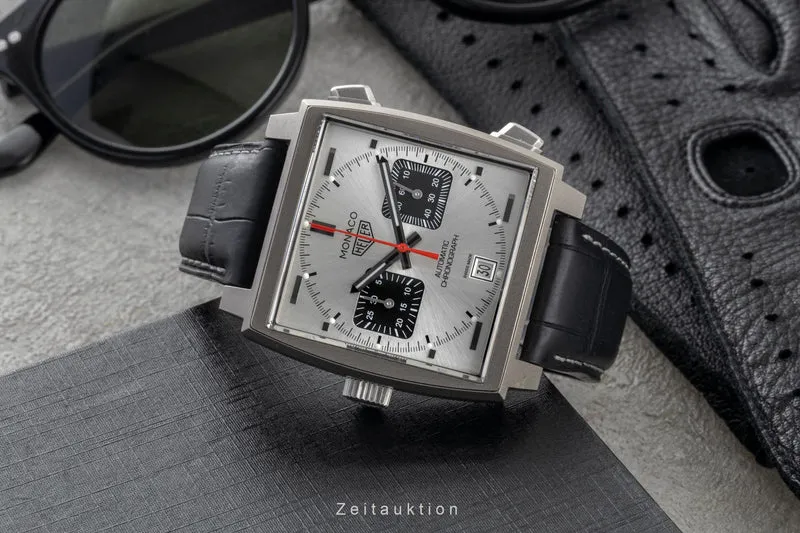 Tag Heuer Monaco chronograph titanium automatic men's watch CAW218B.FC6496 Limited [2601540]