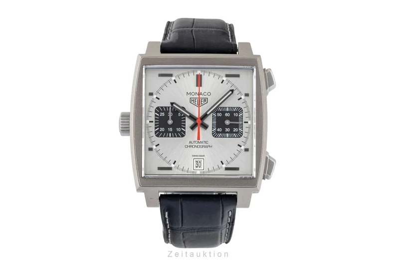 Tag Heuer Monaco chronograph titanium automatic men's watch CAW218B.FC6496 Limited [2601540]