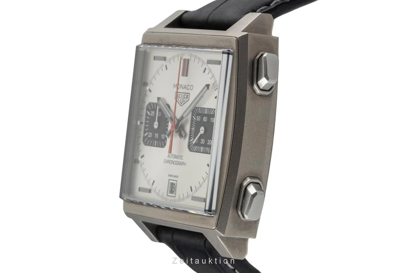 Tag Heuer Monaco chronograph titanium automatic men's watch CAW218B.FC6496 Limited [2601540]