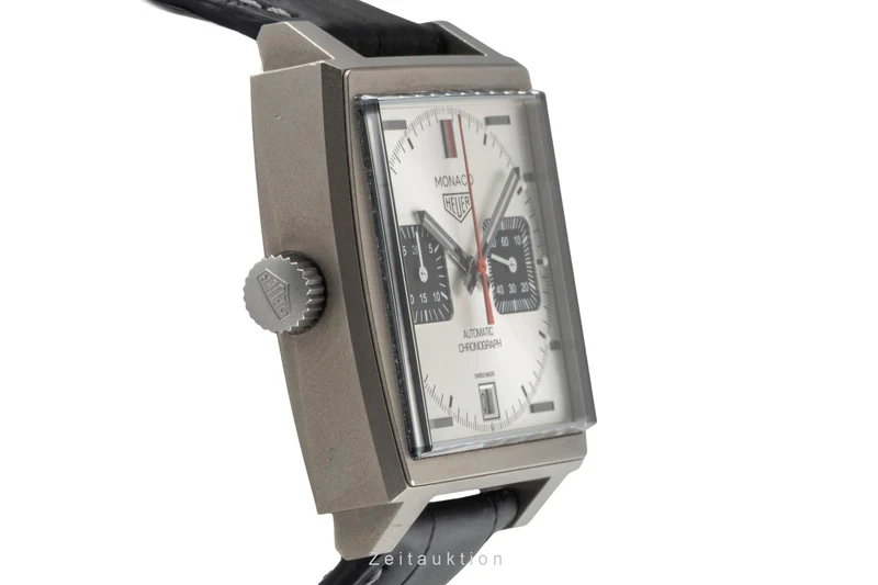 Tag Heuer Monaco chronograph titanium automatic men's watch CAW218B.FC6496 Limited [2601540]