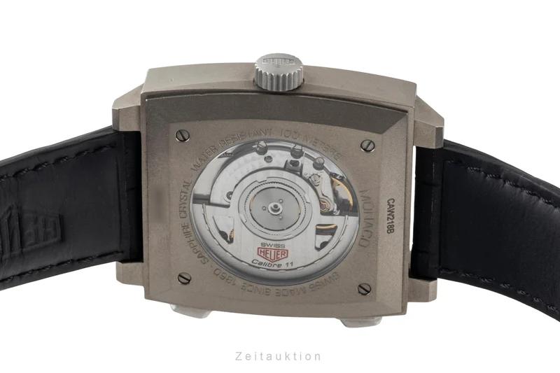 Tag Heuer Monaco chronograph titanium automatic men's watch CAW218B.FC6496 Limited [2601540]