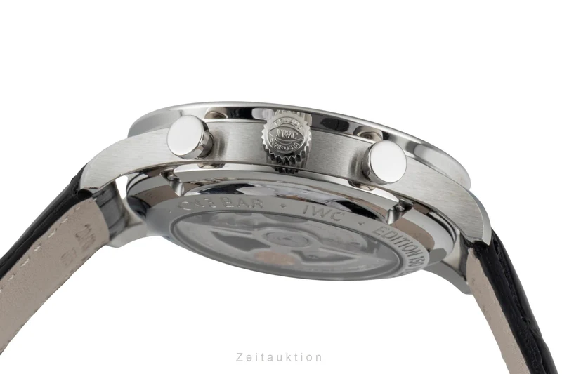 IWC Portugieser chronograph steel automatic men's watch IW371601 LP: 9100EUR Limited [2601252]