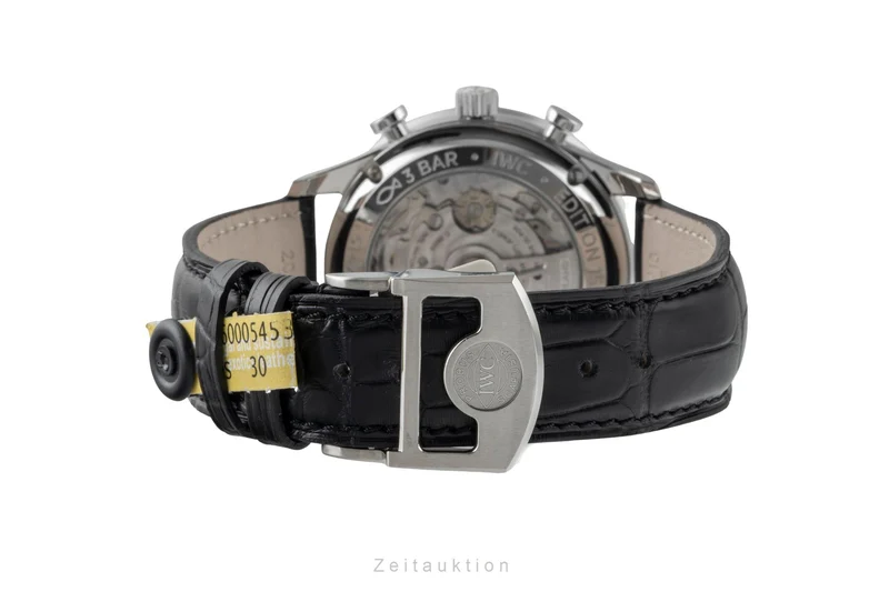IWC Portugieser chronograph steel automatic men's watch IW371601 LP: 9100EUR Limited [2601252]