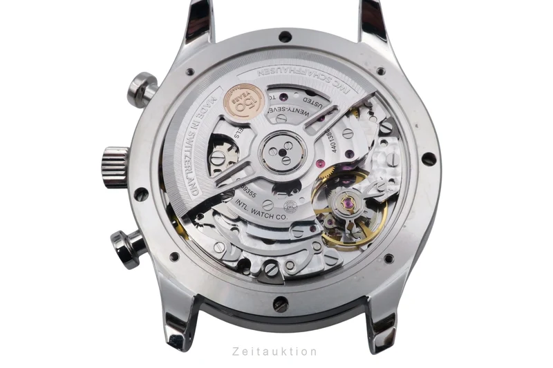 IWC Portugieser chronograph steel automatic men's watch IW371601 LP: 9100EUR Limited [2601252]