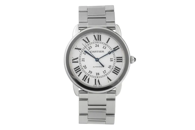 Cartier Ronde Solo steel automatic men's watch WSRN0012 [2601609]