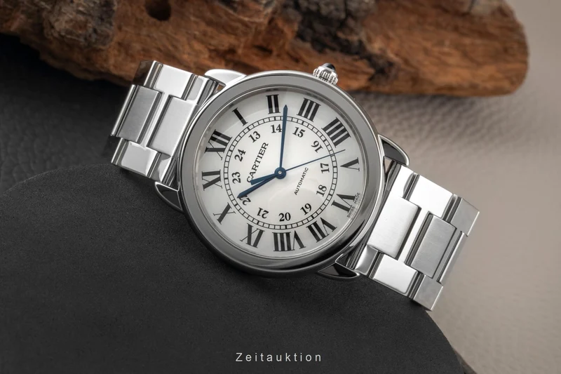 Cartier Ronde Solo steel automatic men's watch WSRN0012 [2601609]