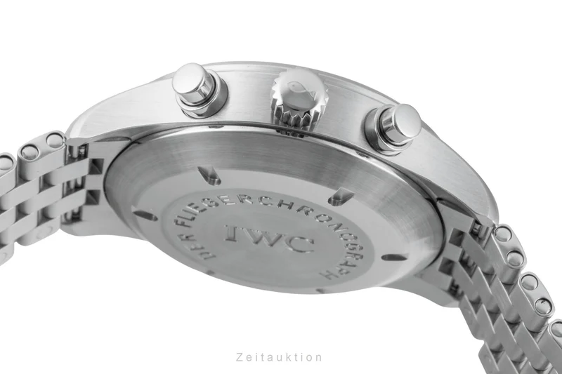 IWC Fliegerchronograph chronograph steel automatic men's watch IW370607 [2601242]