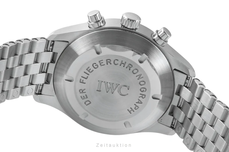 IWC Fliegerchronograph chronograph steel automatic men's watch IW370607 [2601242]