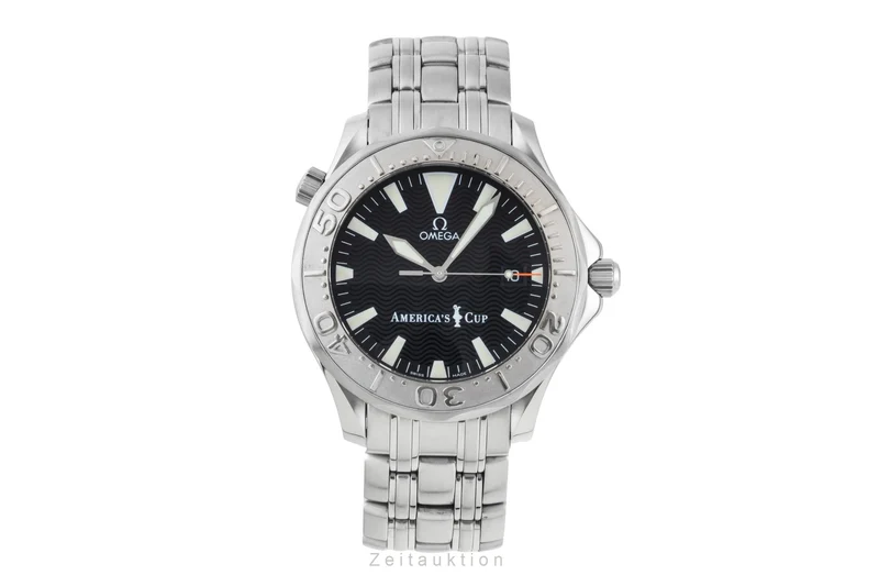 Omega Seamaster steel / white gold automatic men's watch 2533.50.00 [2600880]