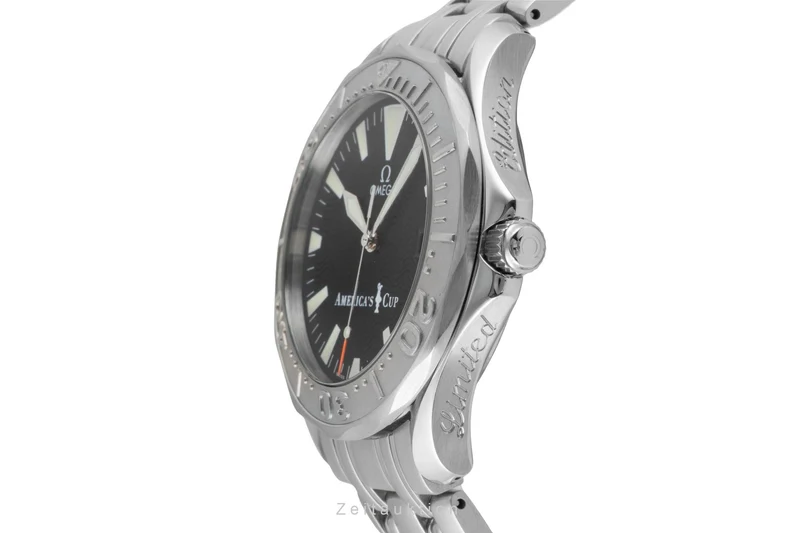 Omega Seamaster steel / white gold automatic men's watch 2533.50.00 [2600880]