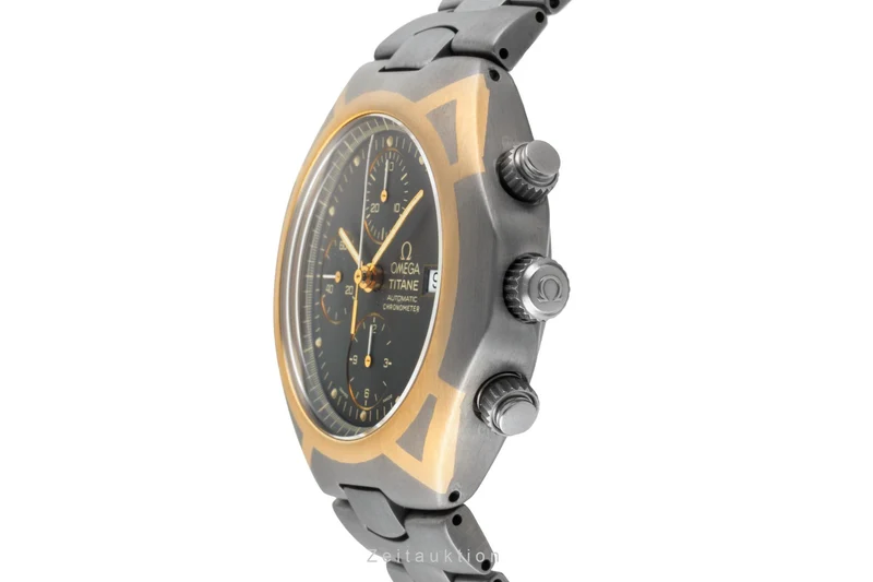 Omega Seamaster chronograph titanium / gold automatic men's watch 5890.40.00 [2600814]