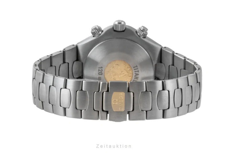 Omega Seamaster chronograph titanium / gold automatic men's watch 5890.40.00 [2600814]