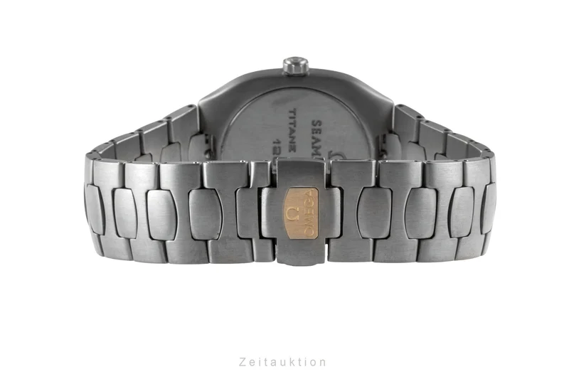 Omega Seamaster titanium / gold quartz men's watch 5814.40.00 [2600813]