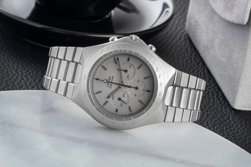 Omega Speedmaster chronograph steel manual winding men's watch 345.0803 145.0040 Vintage [2601318]