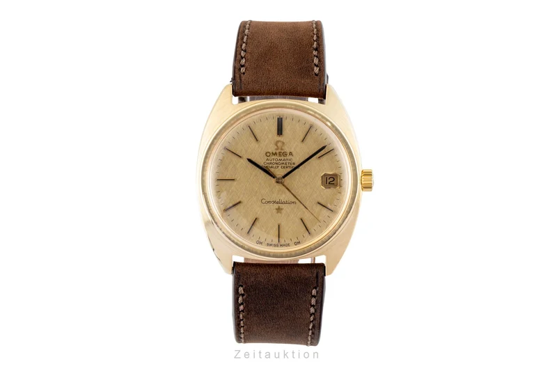 Omega Constellation 18 ct gold automatic men's watch 168.009 Vintage [2601159]