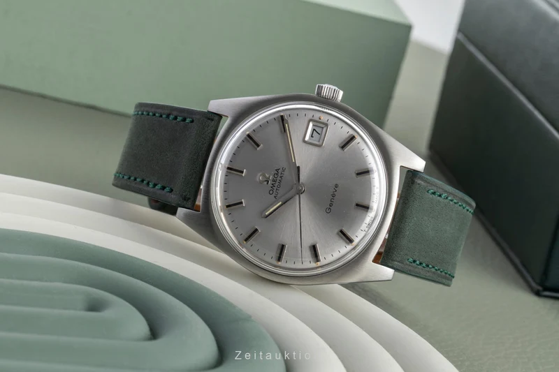 Omega Geneve steel automatic men's watch 166.041 Vintage [2601092]
